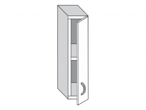 1.15.1 Шкаф настенный (h=720) на 150мм с 1-ой дверцей в Каслях - kasli.mebel74.com | фото