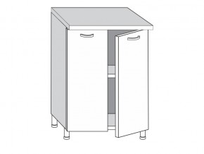 2.60.2 Шкаф-стол на 600мм с 2-мя дверцами в Каслях - kasli.mebel74.com | фото