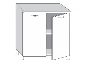 2.80.2 Шкаф-стол на 800мм с 2-мя дверцами в Каслях - kasli.mebel74.com | фото