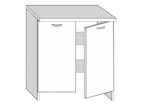 9.700.716 Шкаф-стол МДФ для стиральной машины  на 700 (ПВХ) в Каслях - kasli.mebel74.com | фото