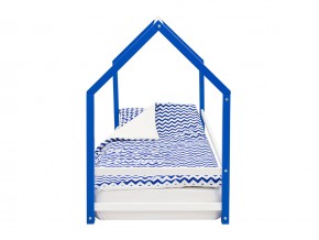 Детская кровать-домик Монтессори Svogen сине-белый в Каслях - kasli.mebel74.com | фото 5