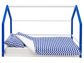 Детская кровать-домик Монтессори Svogen сине-белый в Каслях - kasli.mebel74.com | фото 7