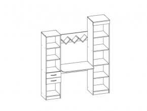 Детская стенка Юниор 5 в Каслях - kasli.mebel74.com | фото 2