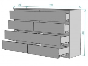 Комод Мальта K113 в Каслях - kasli.mebel74.com | фото 3