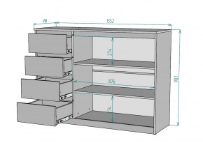 Комод Мальта K116 в Каслях - kasli.mebel74.com | фото 3