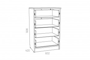 Комод Оливия НМ 040.38 Х в Каслях - kasli.mebel74.com | фото 3