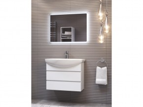 Комплект мебели в ванную Wing 600-0-2 подвесной белый в Каслях - kasli.mebel74.com | фото