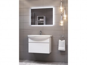 Комплект мебели в ванную Wing 600-1 подвесной белый в Каслях - kasli.mebel74.com | фото