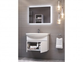 Комплект мебели в ванную Wing 700-2 подвесной белый в Каслях - kasli.mebel74.com | фото 4