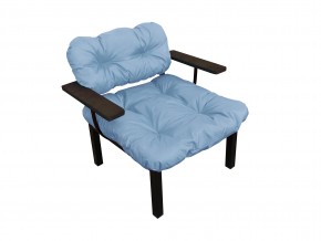 Кресло Дачное серая подушка в Каслях - kasli.mebel74.com | фото