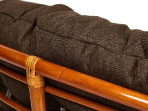 Кресло-качалка Papasan w 23/01 B с подушкой Cognac, ткань Коричневый в Каслях - kasli.mebel74.com | фото 3