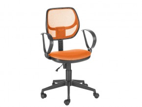 Кресло компьютерное Флеш Рондо оранжевое в Каслях - kasli.mebel74.com | фото 1