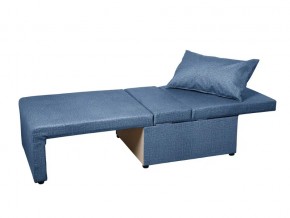 Кресло-кровать Милена велюр синий в Каслях - kasli.mebel74.com | фото 3