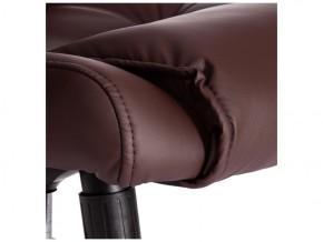 Кресло офисное Bergamo кожзам коричневый 36-36 в Каслях - kasli.mebel74.com | фото 4