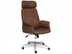 Кресло офисное Charm ткань коричневый в Каслях - kasli.mebel74.com | фото