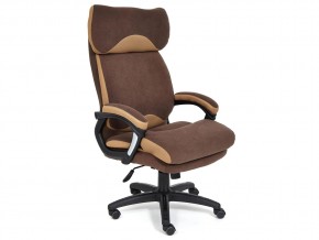 Кресло офисное Duke флок коричневый в Каслях - kasli.mebel74.com | фото 1