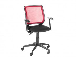 Кресло офисное Эксперт Т-эрго черный/красный в Каслях - kasli.mebel74.com | фото