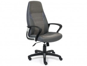 Кресло офисное Inter флок серый в Каслях - kasli.mebel74.com | фото