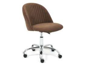 Кресло офисное Melody флок коричневый в Каслях - kasli.mebel74.com | фото