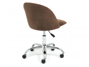 Кресло офисное Melody флок коричневый в Каслях - kasli.mebel74.com | фото 4
