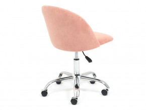 Кресло офисное Melody флок розовый в Каслях - kasli.mebel74.com | фото 4