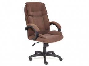 Кресло офисное Oreon флок коричневый в Каслях - kasli.mebel74.com | фото 1