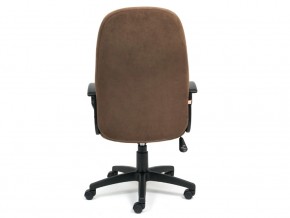 Кресло офисное СН747 флок коричневый в Каслях - kasli.mebel74.com | фото 4