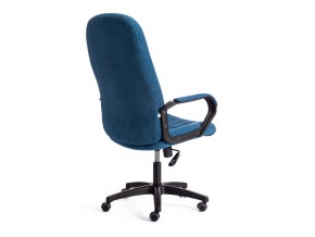Кресло офисное СН888 LT флок синий в Каслях - kasli.mebel74.com | фото 3