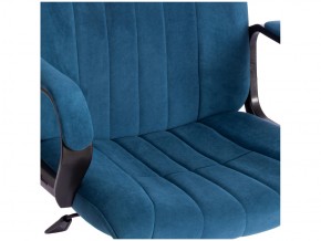 Кресло офисное СН888 LT флок синий в Каслях - kasli.mebel74.com | фото 4
