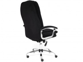 Кресло офисное Softy lux флок черный в Каслях - kasli.mebel74.com | фото 3