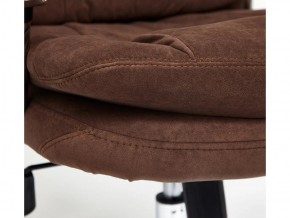 Кресло офисное Softy lux флок коричневый в Каслях - kasli.mebel74.com | фото 4