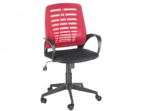 Кресло оператора Ирис стандарт черный/красный в Каслях - kasli.mebel74.com | фото