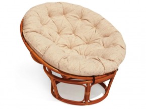 Кресло Papasan 23/01 W с подушкой Cognac, ткань Старт в Каслях - kasli.mebel74.com | фото