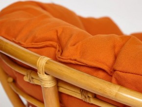 Кресло Papasan 23/01 W с подушкой Honey, ткань Оранжевый в Каслях - kasli.mebel74.com | фото 4