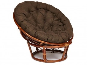 Кресло Papasan 23/01 W с подушкой Pecan, ткань Коричневый в Каслях - kasli.mebel74.com | фото 1