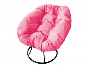 Кресло Пончик без ротанга розовая подушка в Каслях - kasli.mebel74.com | фото