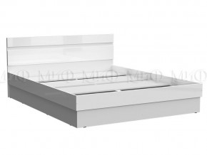 Кровать 1400 Челси Белый глянец в Каслях - kasli.mebel74.com | фото