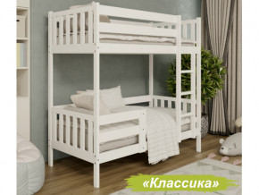 Кровать 2-х ярусная Аист-2 Классика белый 1600х800 мм в Каслях - kasli.mebel74.com | фото