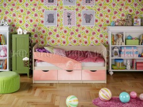 Кровать Бабочки 1800 Розовый металлик в Каслях - kasli.mebel74.com | фото