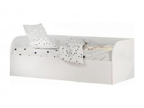 Кровать детская Трио с подъёмным механизмом КРП-01 белый в Каслях - kasli.mebel74.com | фото 1