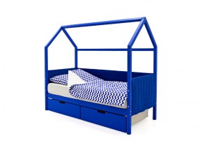 Кровать-домик мягкий Svogen с ящиками синий в Каслях - kasli.mebel74.com | фото
