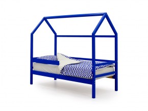 Кровать-домик Svogen с бортиком синий в Каслях - kasli.mebel74.com | фото