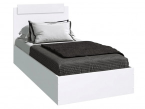 Кровать Эко 900 белый в Каслях - kasli.mebel74.com | фото 3
