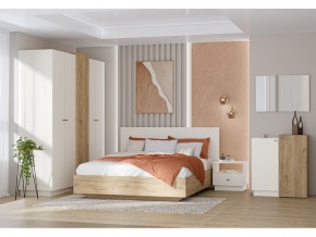 Кровать Квадро арт.031-М1 1400 миндаль в Каслях - kasli.mebel74.com | фото 2