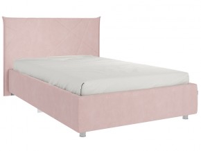 Кровать Квест 1200 велюр нежно-розовый в Каслях - kasli.mebel74.com | фото