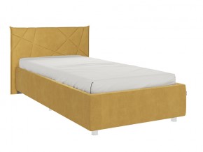 Кровать Квест 900 велюр медовый в Каслях - kasli.mebel74.com | фото