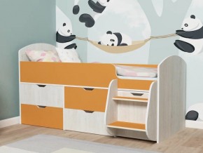 Кровать Малыш-7 Винтербер-Оранжевый в Каслях - kasli.mebel74.com | фото