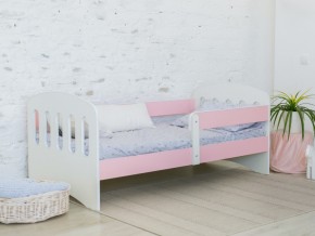 Кровать Малыш розовый в Каслях - kasli.mebel74.com | фото 1