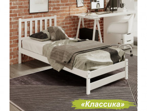 Кровать односпальная Аист-7 Классика белый 1800х900 мм в Каслях - kasli.mebel74.com | фото 1