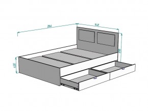 Кровать Ольга L41 ширина 1400 в Каслях - kasli.mebel74.com | фото 3